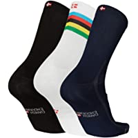 Los mejores  - Calcetines de Ciclismo Altos para Hombres y Mujeres- Calcetines Deportivos de Bicicleta- Acolchados- Transpirables- para…